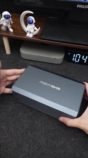 Up to 48TB!! ACASIS 2 Bay External Array 3.5" HDD RAID Case #hdd #pc #desktop #tech #unboxing #raid