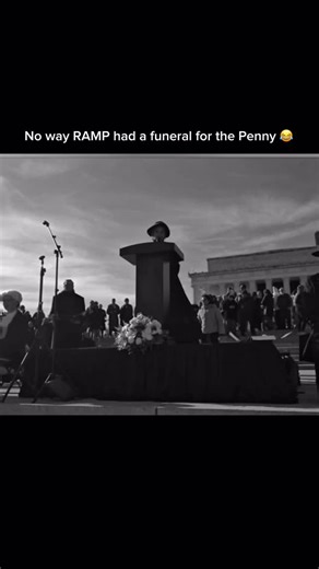 MemeSurgence on Instagram: "Ramp really held a real life funeral for the US penny - The U.S. penny is the smallest-value coin in American currency, worth one cent. First issued in 1793, it has featured several designs, most famously Abraham Lincoln on the front since 1909. Over time, the penny has shifted in materials—from mostly copper to today’s copper-plated zinc. In recent years, it’s become controversial because it costs more to make than it’s worth, leading to ongoing debates about whether