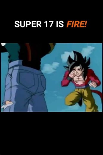 Super 17 is 🔥🔥 #dbgt #anime