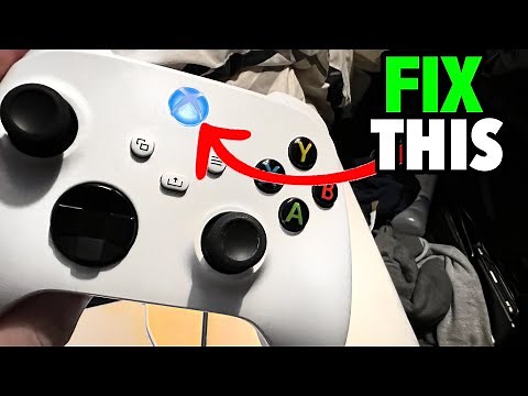 How To FIX Xbox Series S Controller Blinking White / Flashing White Light!