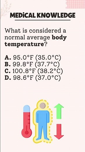 What is considered a normal average body temperature?