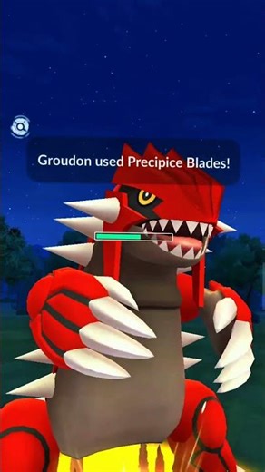 Groudon The Beast ✨✨ #pokemongo #pokemon #gobattleleague #shinypokemon