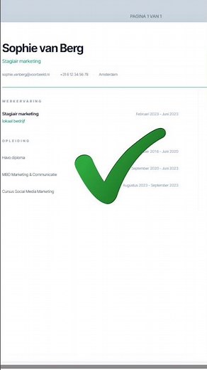 Deze CV-fout maken bijna alle starters (en zo fix je 'm)