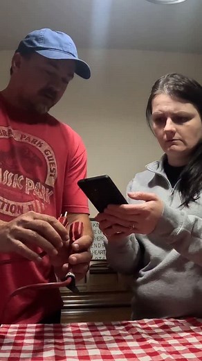 The wife helping me pass along this important PSA! Hot, neutral, and ground, how to recognize and remember which is which. I was fully prepared for her to chase me, but last time she chose to use the object in her hand. So wasn't taking any chances. And you see how she tries to turn all sweet and innocent? #hvac #hvactechnician #husbandandwife #skilledtrades #frankieandjohnny | Let's Be Techs