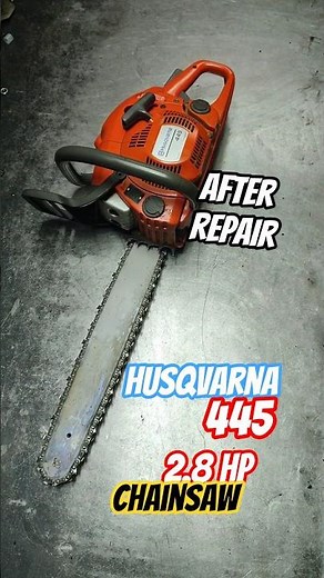 Husqvarna 445 after repair #husqvarna #repair