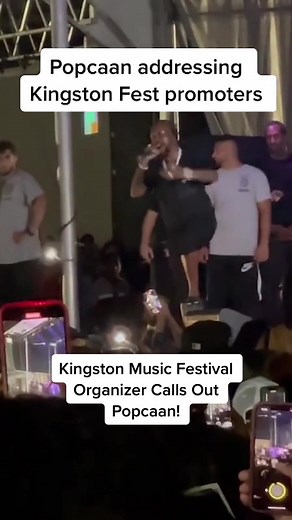 Kingston Music Festival Organizer Calls Out Popcaan!