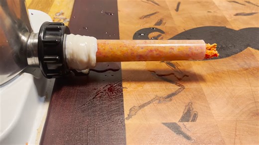 Someone looked at the volcano menu and thought "sausage"