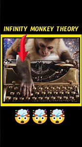 🤯 Infinity Monkey Theory | What if Monkey starts Typing for infinity Time | Monkey
