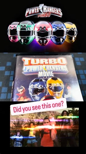 Power Rangers Turbo the Movie - VHS 📼 Nostalgia incoming !