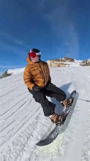 My favourite intermediate carving drill #learntosnowboard