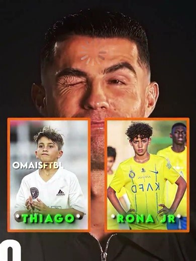 ❤️ 🩹Ronaldo’s Choose Best SON