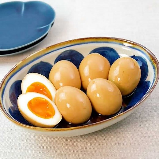 2倍濃縮で作る！ めんつゆ煮卵のレシピ動画・作り方 | デリッシュキッチン