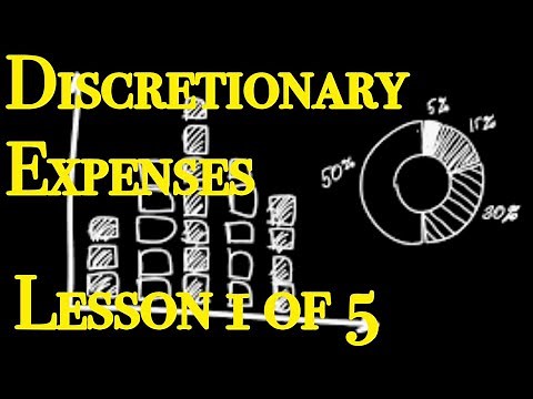 Discretionary and essential expenses