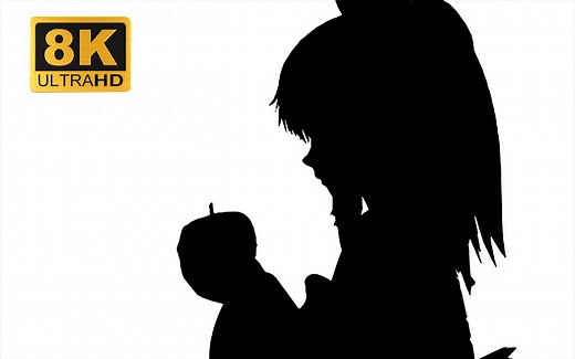 【8K修复 音频修复版】Bad apple！！全世界最清晰版
