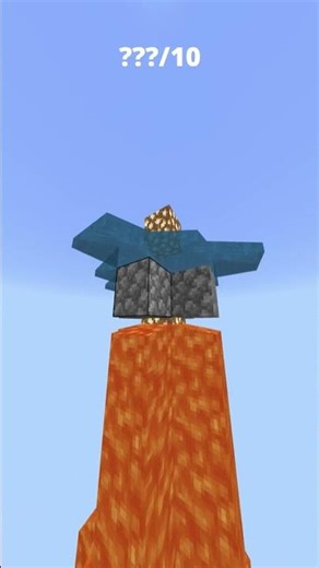 Minecraft TALLEST Cobblestone Tower (Updated) #minecraft #lifehacks