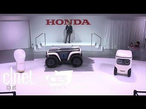 Honda debuts 3E concept robots at CES 2018
