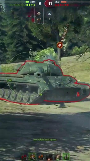 WOT - FOCH 155 - 5 KILLS 10.9K DAMAGE ACE TANKER - World Of Tanks