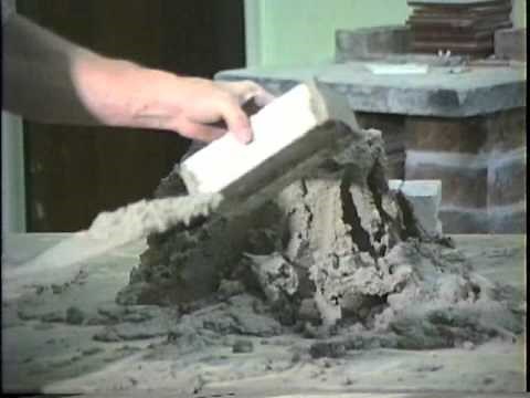 BRICKLAYINGSCHOOL.COM Lesson 4 Laying Brick on Mud Board Buttering Full Head Joints