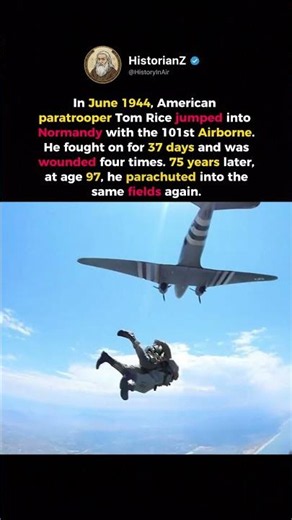 A D-Day Paratrooper Returned to the Sky at 97