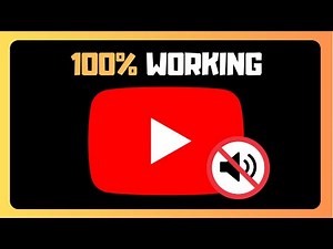How To EASILY FIX NO Sound Youtube In Windows Or Computer