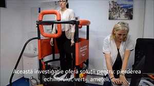 Posturografia computerizată dinamică cu Multitest Equilibre este o investigaţie disponibilă la Sanador, ce oferă soluții pentru: pierderea echilibrului, vertij, amețeli, evaluarea și corectarea posturii, recuperare pre și post operatorie, prevenirea căzăturilor la persoanele în vârstă, răul de transport (răul de mașină, tren, avion, vapor, yaht). https://www.sanador.ro/noutati/posturografie-computerizata-dinamica-cu-multitest-equilibre/ | SANADOR
