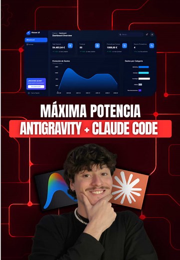 Crea Apps y Web con Antigravity y Claude IA