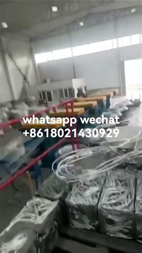 Horizontal continuous casting production line for aluminium rods