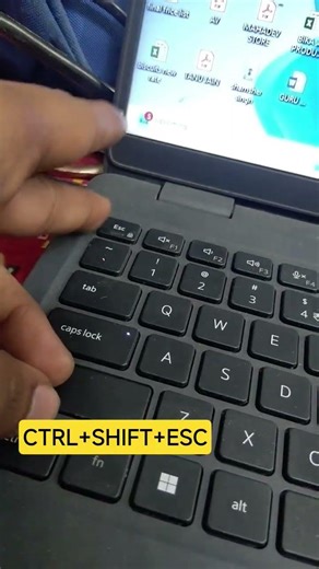 How to quickly open the taskbar using keyboard shortcuts key #shortcutkeys #shortvideo