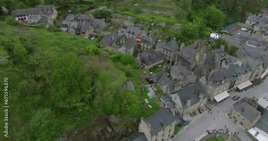 Dinan is a town in Brittany, northwest France. It’s known for its medieval ramparts, cobblestone streets and half-timbered houses.