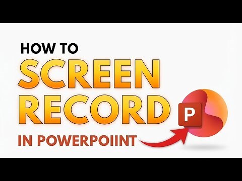 How to Screen Record on PowerPoint