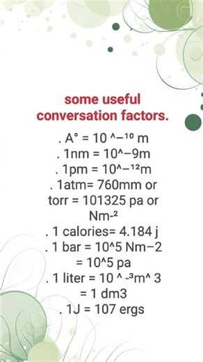 some basic unit concept, #useful conversion # physics