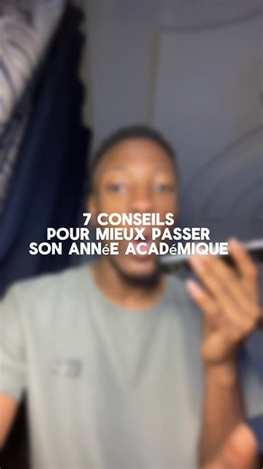 Conseils pour mieux réussir ton année académique