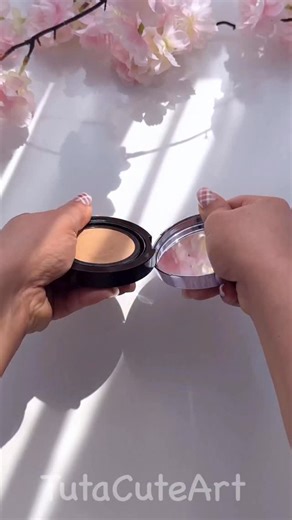 DIY Hello Kitty mirror keychain ✨ #diy #craft #diyideas #handmade #tutacuteart # | Tuta Cute Art