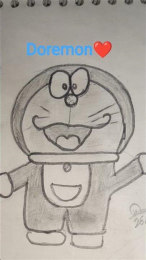 easy doremon drawing like share & subscribe for more videos