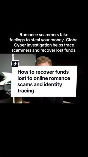 Romance scammers fake feelings to steal your money. Global Cyber Investigation helps trace scammers and recover lost funds.