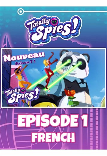 Totally Spies - Saison 7 Episode 1 - Pandapocalypse (Nouveau, Francais) #totallyspies #sam #clover #alex #woohp