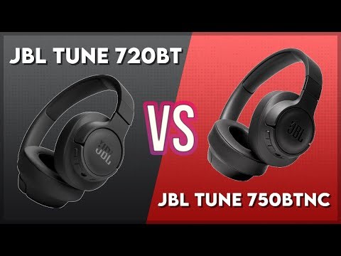JBL Tune 720BT vs JBL Tune 750BTNC Technical Comparison