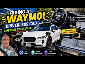 WAYMO Driverless TAXI Ride in California: Here is a Awesome Highlight