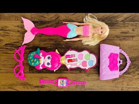 ASMR Most Satisfying with Unboxing Beautiful Barbie Doll Makeover | Cute Barbie & Disney Collection