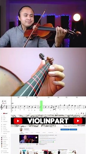 How’l Moving Castle Main Theme Violín Tutorial 1