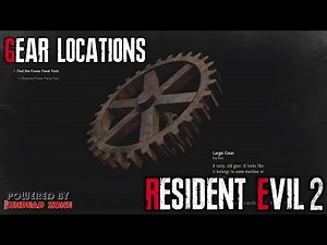 Clock Tower Gears Location - Electronic Part 2 Location - Resident Evil 2 Remake