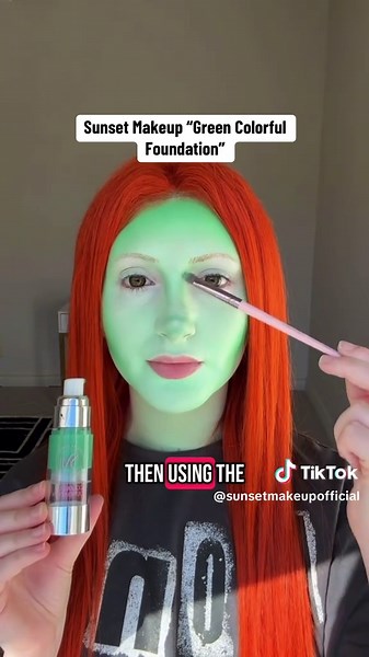 Poison Ivy Sunset Makeup Tutorial for Cosplay