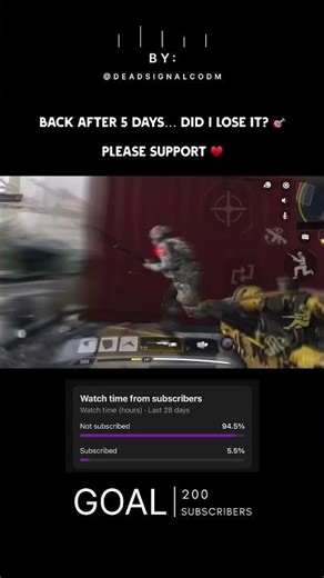 I Took 5 Days Off… Now Watch This 🎯 | CODM Sniper #codm #quickscope #foryou #shorts