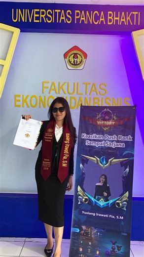 S.M Sarjana Manajamen | Sidang Skripsi, Banner MLBB, Wisuda, Trend ML