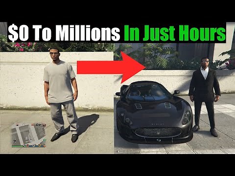 How To Get Rich In Hours As A Beginner | GTA 5 Online Money Guide