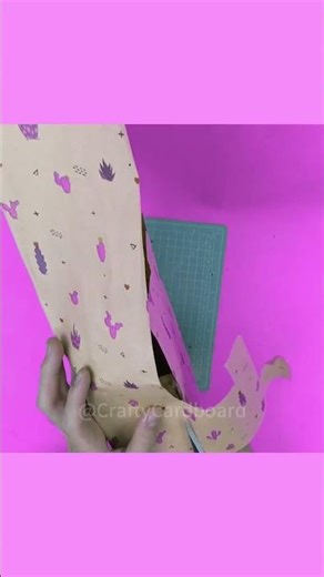 ✨📦 This Cardboard DESK ORGANIZER Is SO Useful! 😲🔥 | Crafty Cardboard