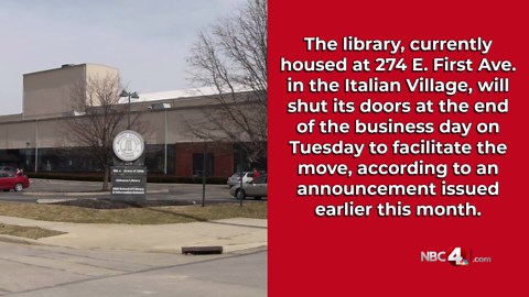 Ohio state library moving to make way for redevelopment project