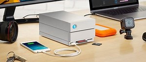 LaCie 2big Dock Detailed With Thunderbolt 3, SD Card, CF Card Ports - SlashGear