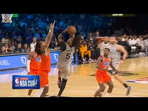 Stephon Castle banks in the unbelievable 360 shot vs. the Thunder