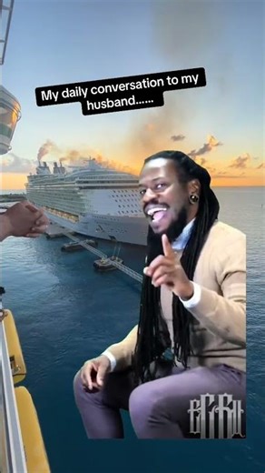 My daily convo with my husband, I just wanna cruise #royalcaribbean #travel #vacation #starofthesea